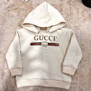 Baby Sweatshirt With Gucci Logo